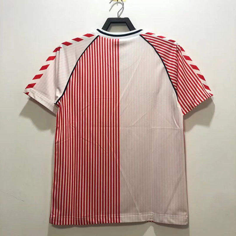 Camiseta Dinamarca Away Retro 1986